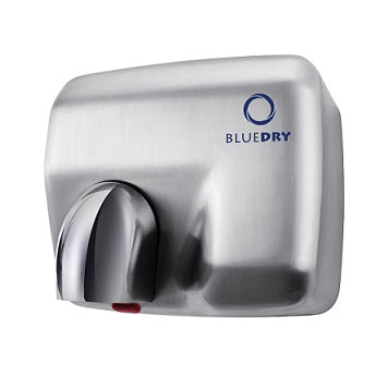Blue Dry Blue Storm Brushed Stainless Hand Dryer HD-BD1004BS