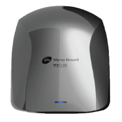 Warner Howard PHS MR1100 Hand Dryer - Nickel - 17033410